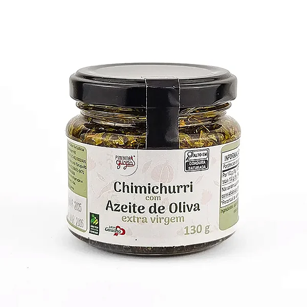 Chimichurri com Azeite de Oliva, 130g - Sabor da Colônia