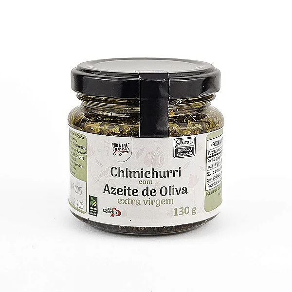 Chimichurri com Azeite de Oliva, 130g - Sabor da Colônia