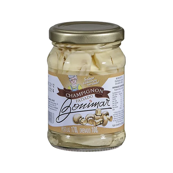 Champignon Fatiado, 170g - Bonimar