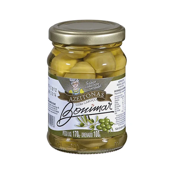 Azeitonas Recheadas, 170g - Bonimar
