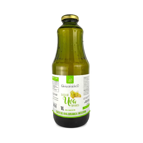 Suco Integral de Uva Branca, 1L - Granja do Silêncio