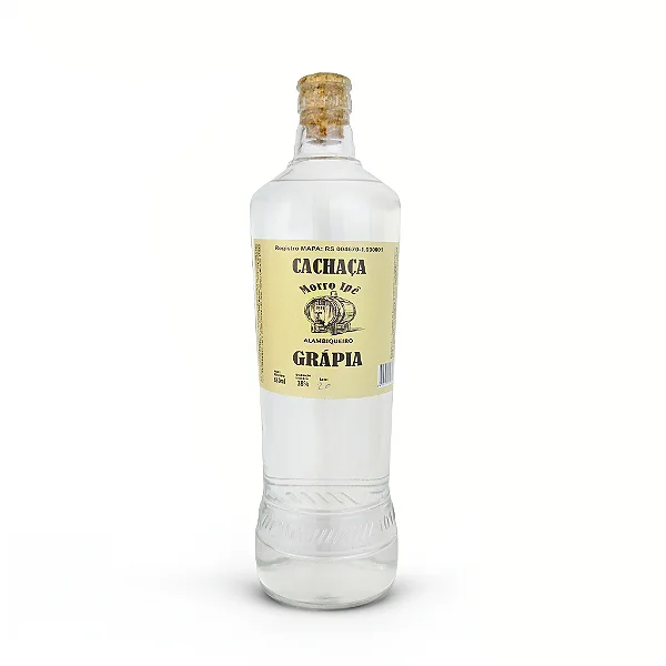 Cachaça Grápia, 880ml - Alambique Morro Ipê