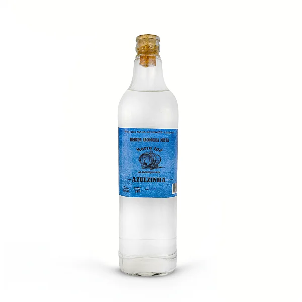 Cachaça Azulzinha, 880ml - Alambique Morro Ipê