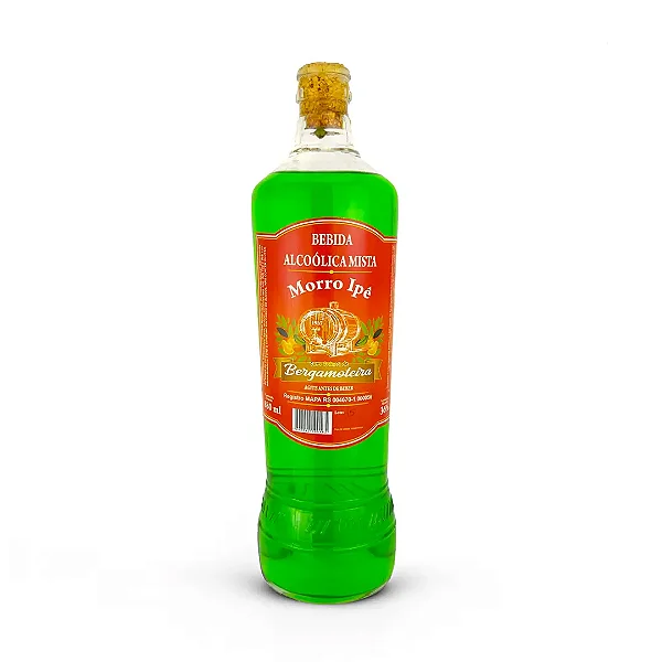 Licor de Folhas de Bergamoteira, 880ml - Alambique Morro Ipê
