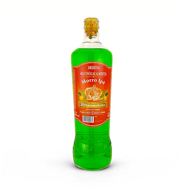 Licor de Folhas de Bergamoteira, 880ml - Alambique Morro Ipê