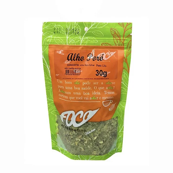 Alho Poró, 30g - Foco Alternativo