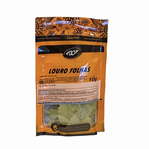 Louro Folhas, 10g - Foco Alternativo
