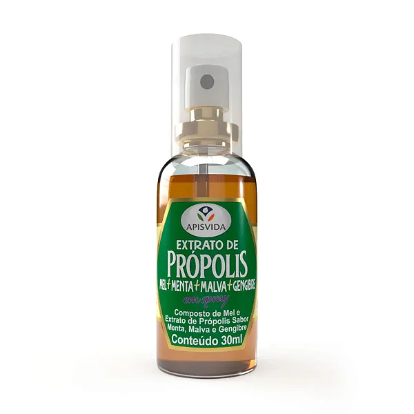 Extrato de Própolis em Spray, 30 ml- Apis Vida