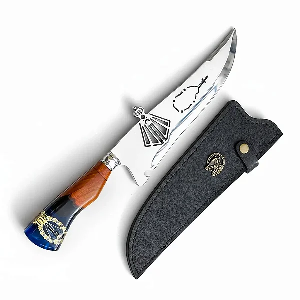 Faca Artesanal Nossa Senhora de Aparecida 10"