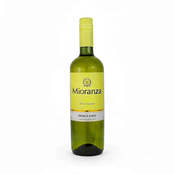 Vinho de Mesa Branco Suave, 750ml - Mioranza