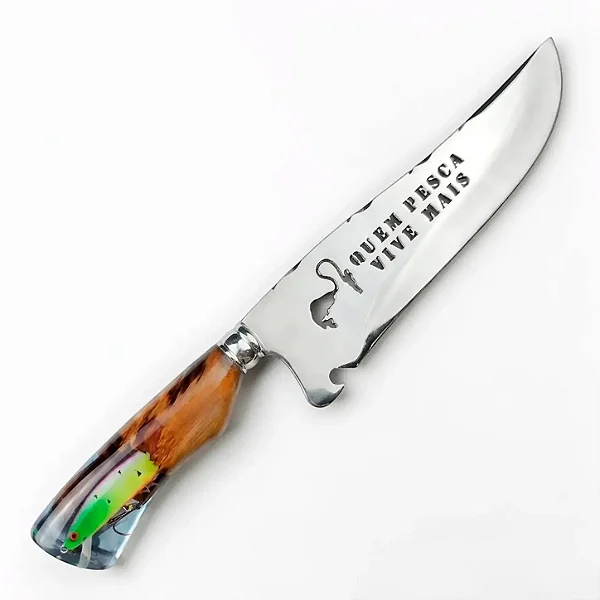 Faca Artesanal Pescaria 10"