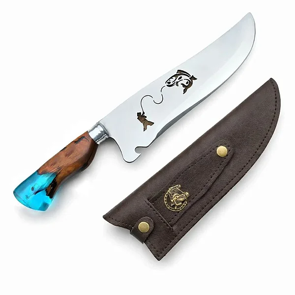 Faca Artesanal Pescaria 10"