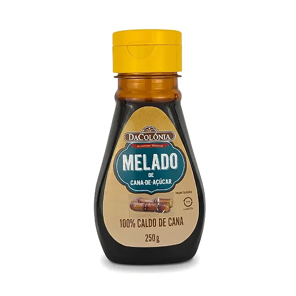 Melado de Cana de Açúcar Líquido, 250g - DaColônia