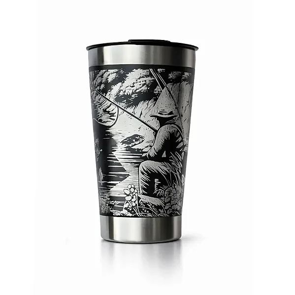 Copo Térmico Personalizado Pescaria 473ml