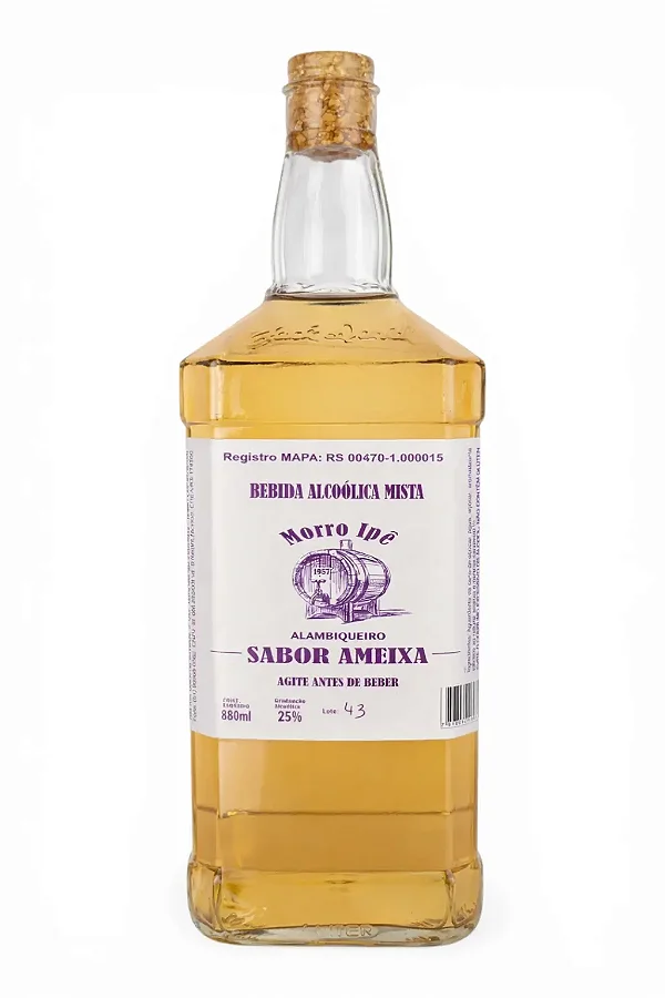Licor de Ameixa, 880ml - Alambique Morro Ipê