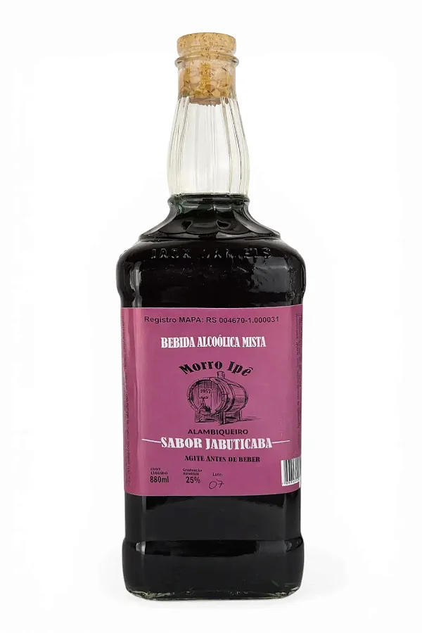 Licor de Jabuticaba, 880ml - Alambique Morro Ipê