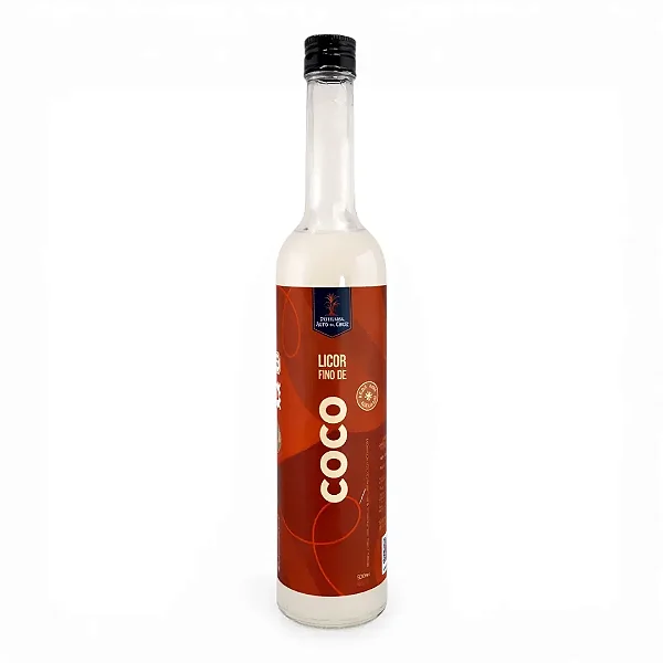 Licor Fino de Coco, 500ml - Destilaria Alto da Cruz