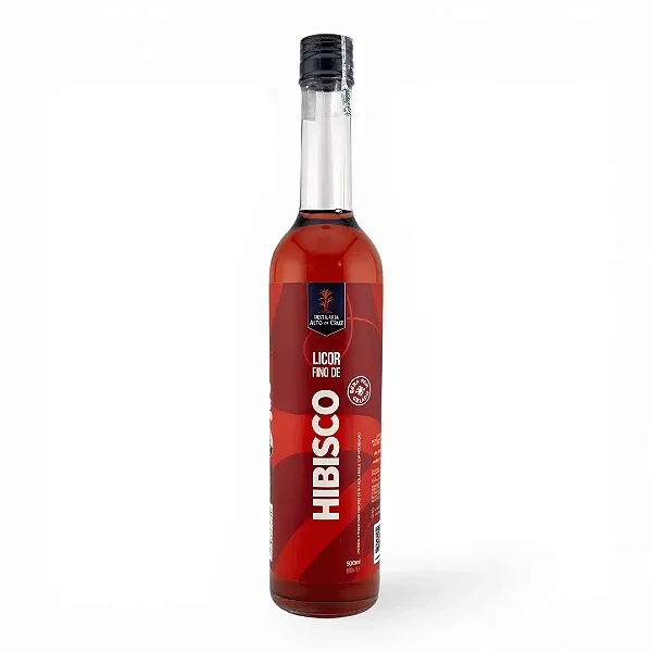 Licor Fino de Hibisco, 500ml - Destilaria Alto da Cruz