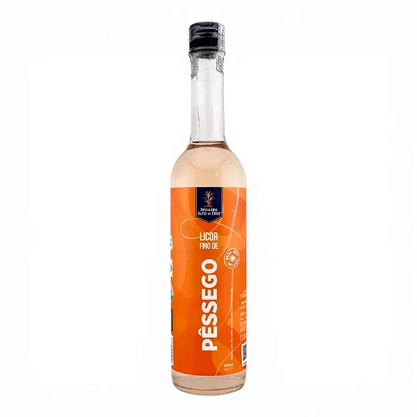 Licor Fino de Pêssego, 500ml - Destilaria Alto da Cruz