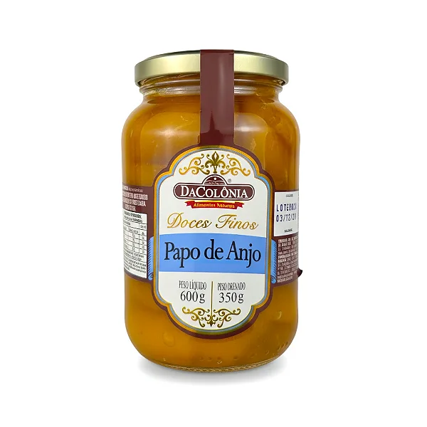 Papo de Anjo, 600g - DaColônia