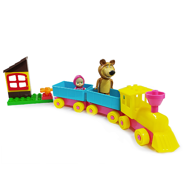 Masha e o Urso – Estação Com Tranzinho
