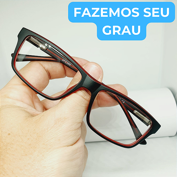 Óculos Armação infantil para oculos de grau masculino resistente modelo CV01