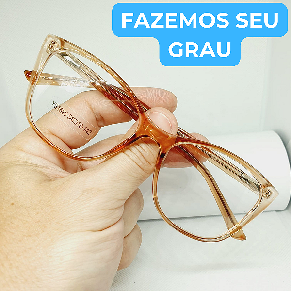Óculos de GRAU feminino Estilosa estilo blogueira armação modelo CV127