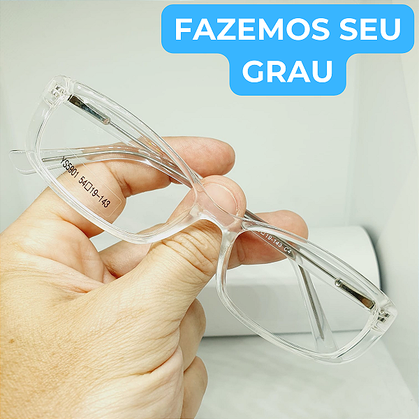 Armação para óculos de grau feminino Transparente armação modelo CV1044