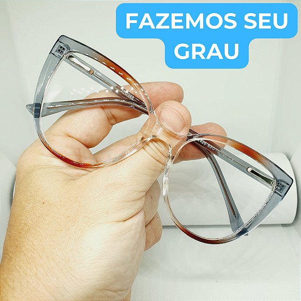 Armação para Óculos de GRAU feminino Estilosa blogueira armação modelo CV1105