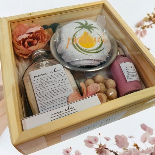 Kit Skin Care Rosa Chá: Hidratação e Renovação para sua Pele