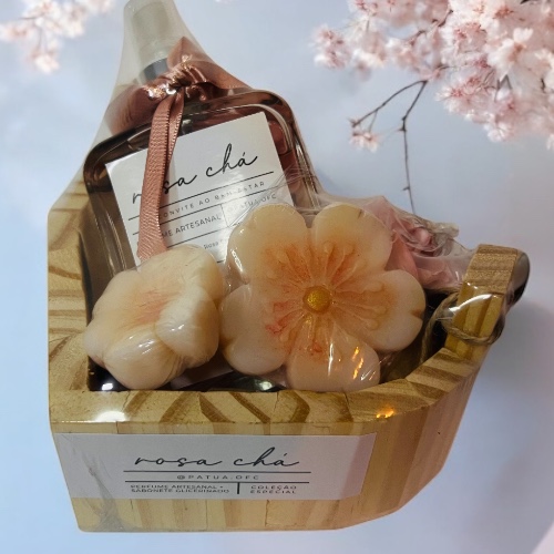 Kit Perfume Rosa Chá: Elegância e Sedução