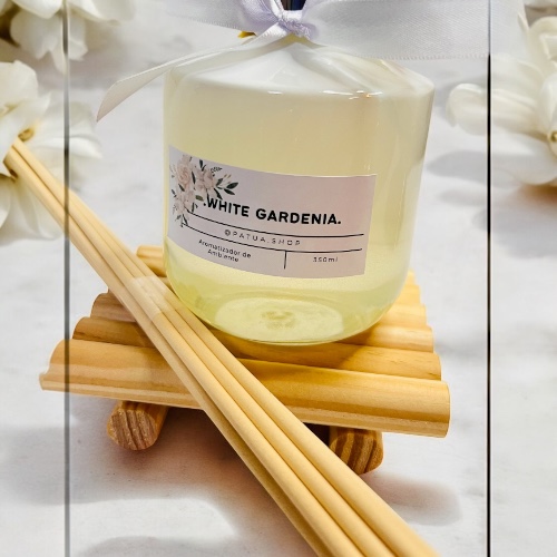 Aromatizador de Ambiente Branco - 350ml - Essência White Gardenia