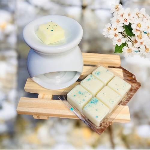 Kit Wax Melt - Essência White Gardenia - Cera de Coco
