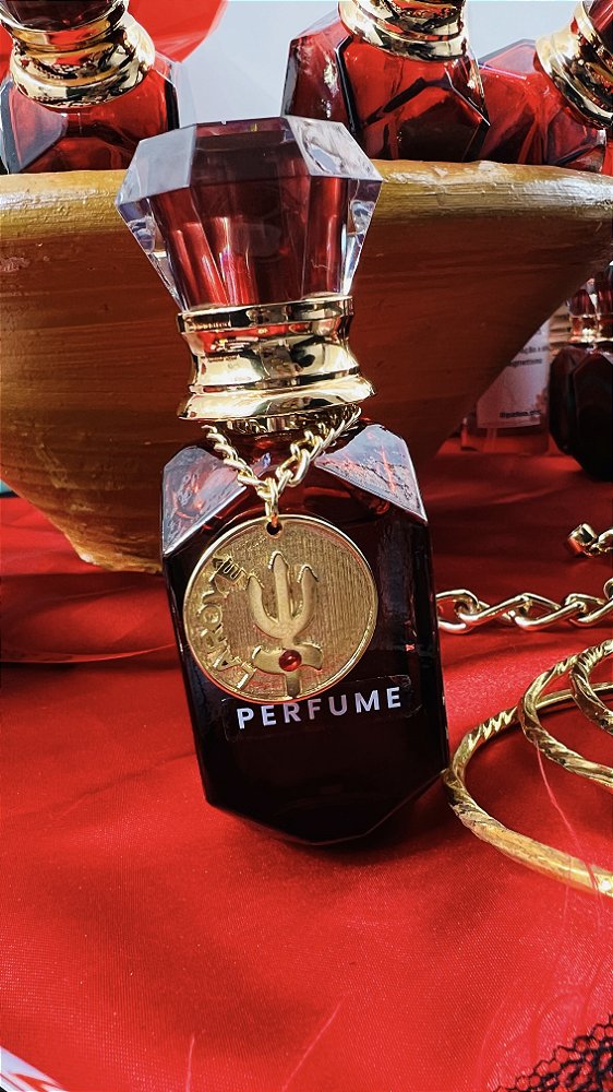 ✨ Perfume Ritualístico Sete Desejos (Embalagem simples de veludo)