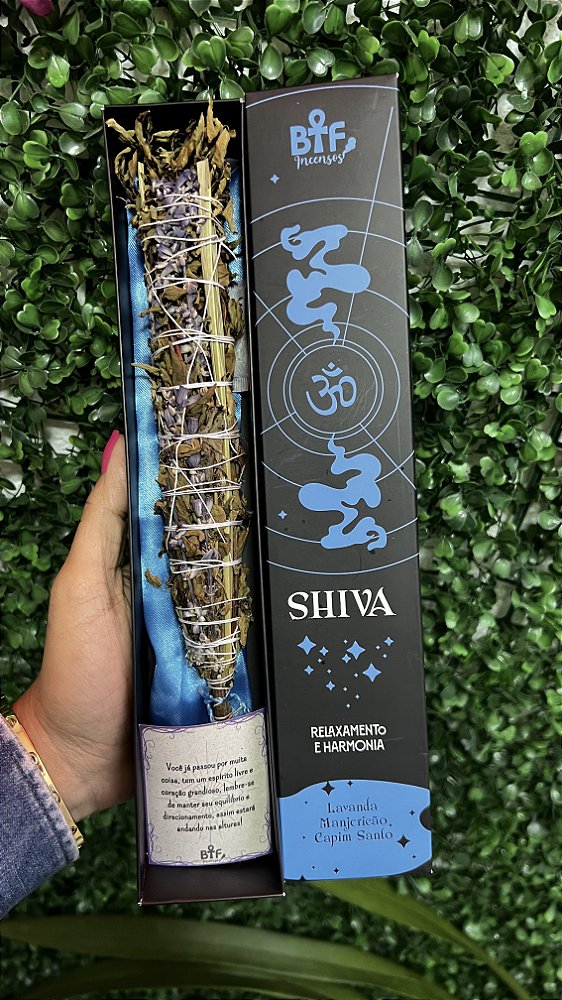 Incenso - Bastão de Ervas Shiva