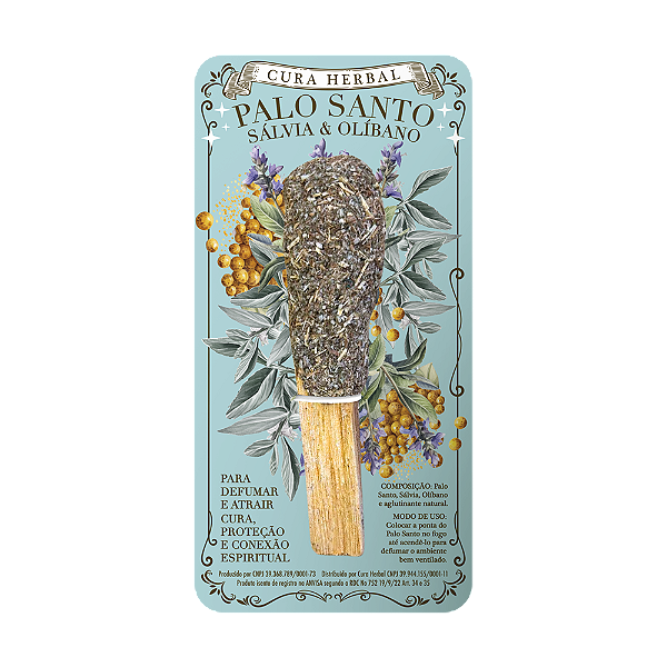 Palo Santo com Sálvia e Olíbano