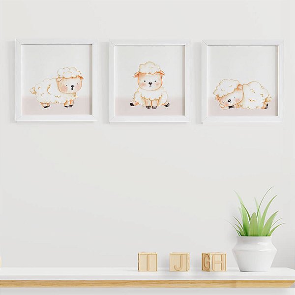 Quadros Infantis Ovelhinhas