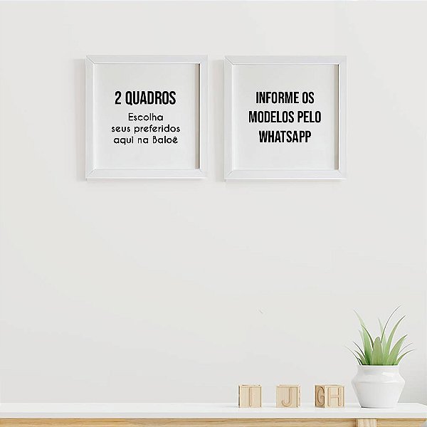 2 Quadros da Loja