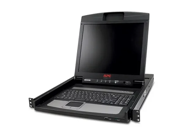 AP5717 - Swich KVM APC Painel LCD de 17'' para rack da APC