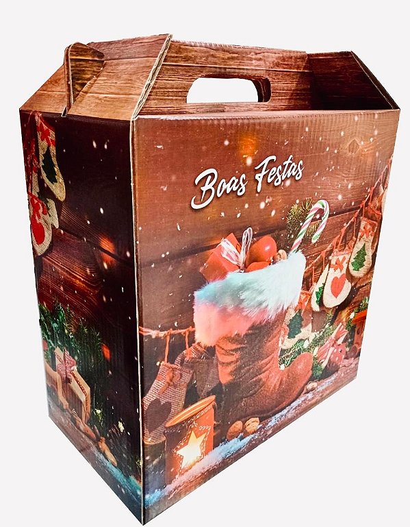 Caixa para Cesta de Natal 36x20x35 cm - Ref.03