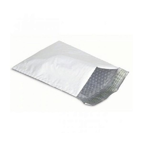 Envelope Plastico de Segurança Tipo Correio Liso c/ Bolha 30x20 cm (Pacote c/ 50 unids)