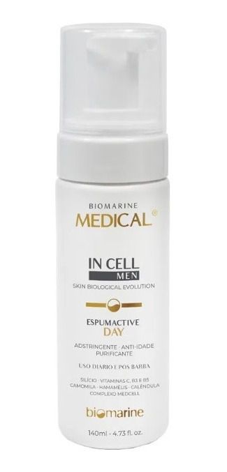 Adstringente In Cell Men Espumactive Day Biomarine 140ml