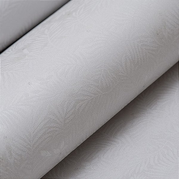 Papel de Parede Texturizado Floral Off-White - PP402-1