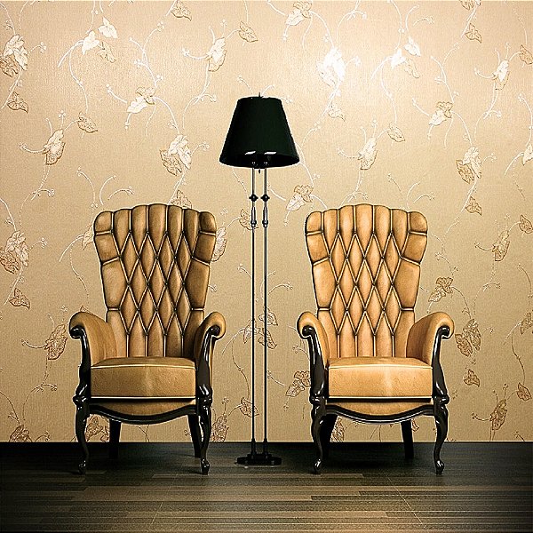 Papel de Parede Texturizado Arabesco Eiffel - PP214