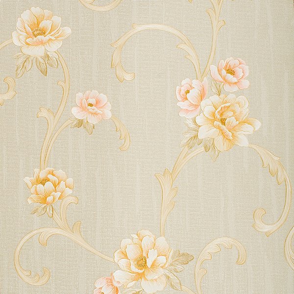 Papel de Parede Texturizado Floral Amber - PP211-1