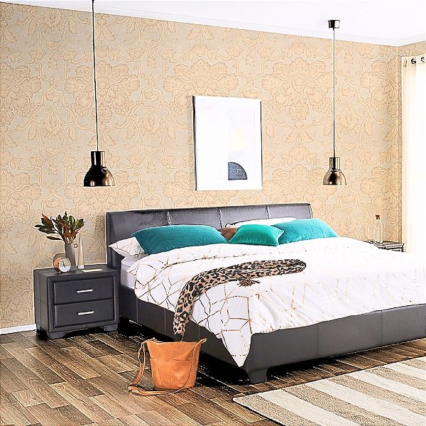 Papel de Parede Texturizado Arabesco Amber - PP210-2