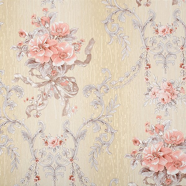 Papel de Parede Texturizado Floral Winners - PP188