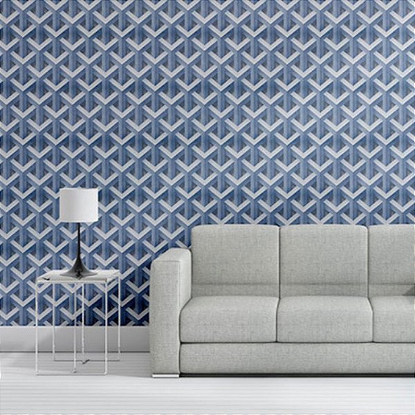 Papel de Parede Texturizado Geométrico Marvel Stone - PP187