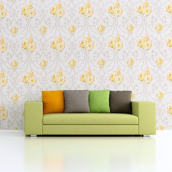 Papel de Parede Texturizado Floral Larte - PP169