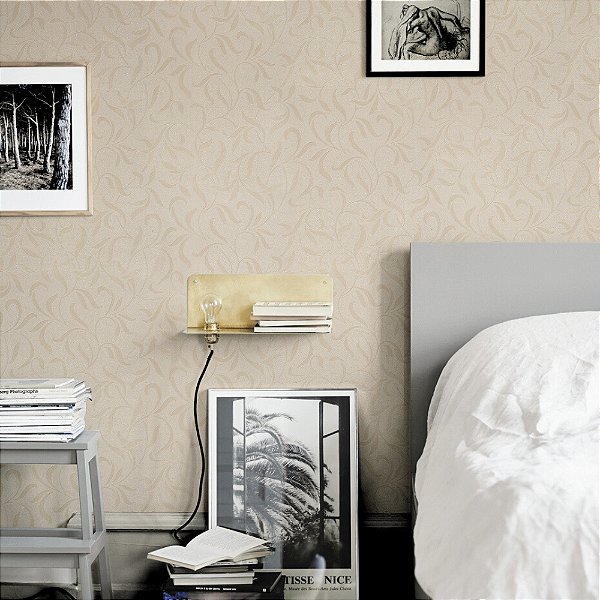 Papel de Parede Texturizado Arabesco Qiffany - PP144-1